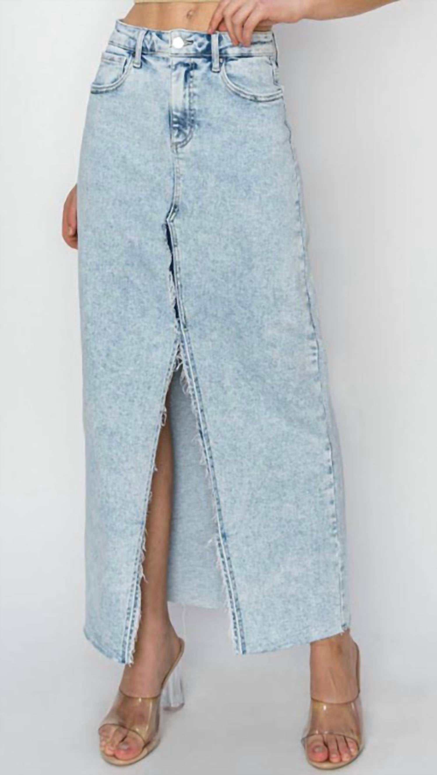 Risen - Women's High Rise Crossover Pencil Skirt