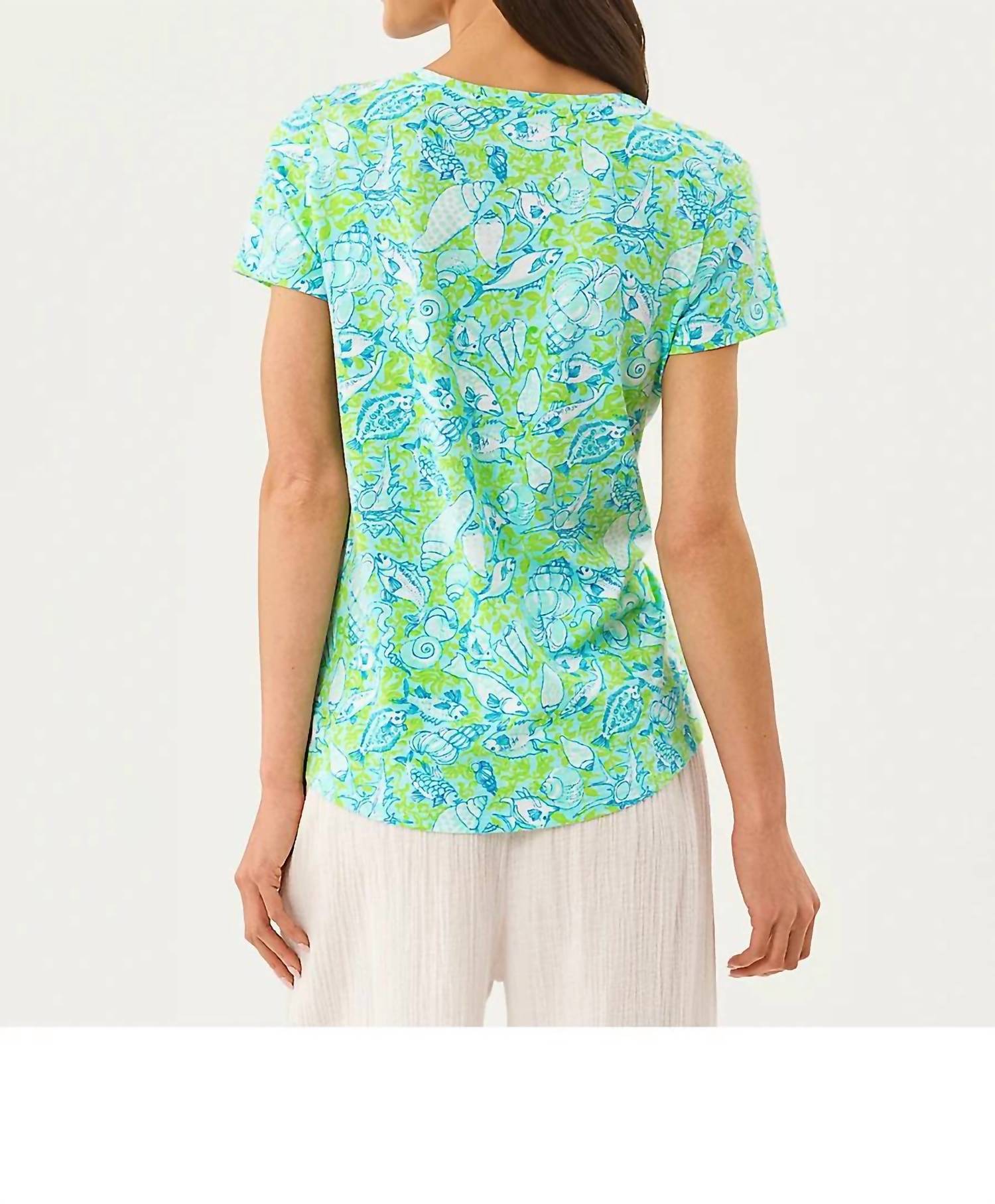 Lilly Pulitzer - Etta Scoopneck Top