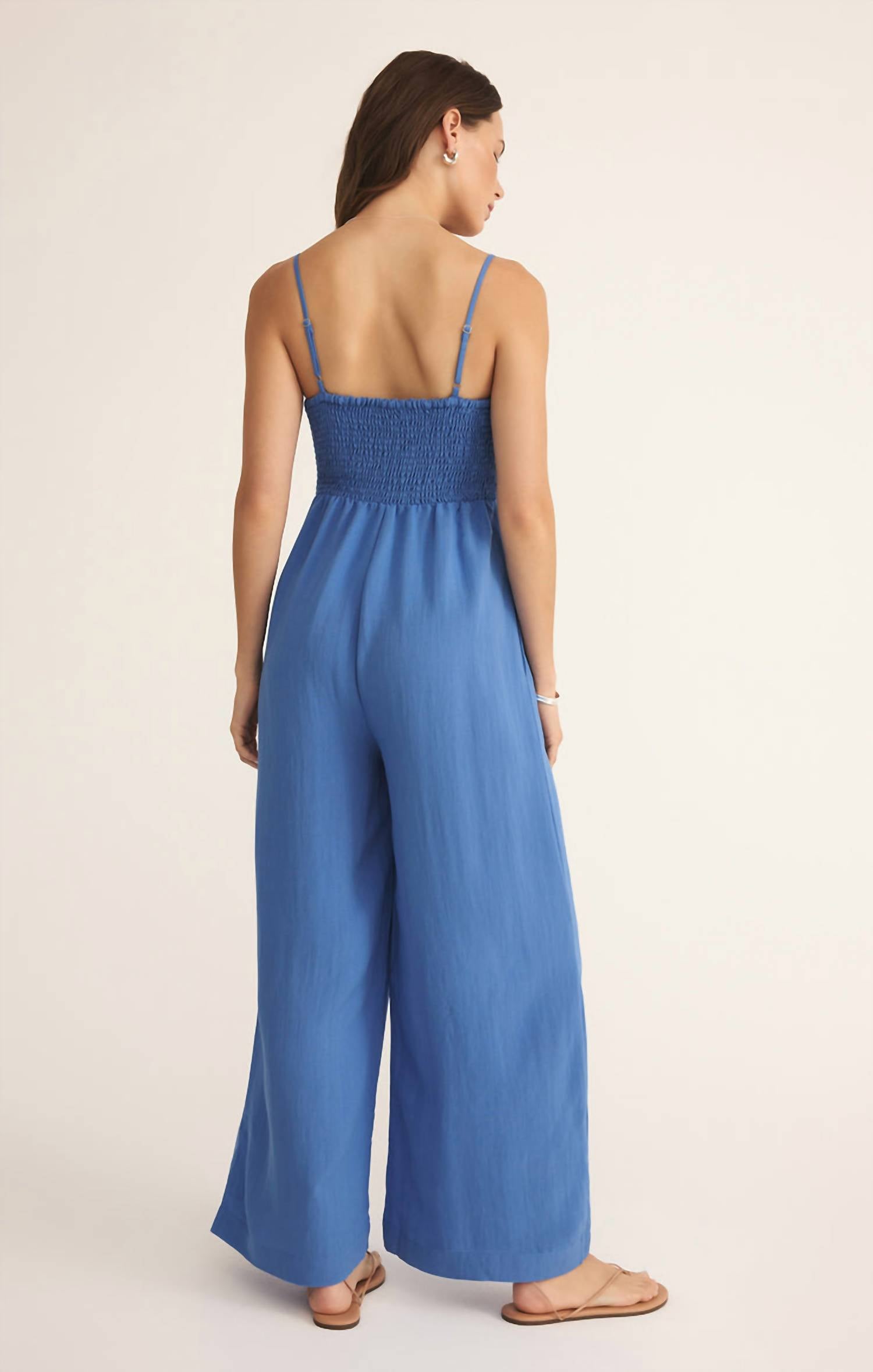 Z Supply - Beachside Smocked Jumpsuit