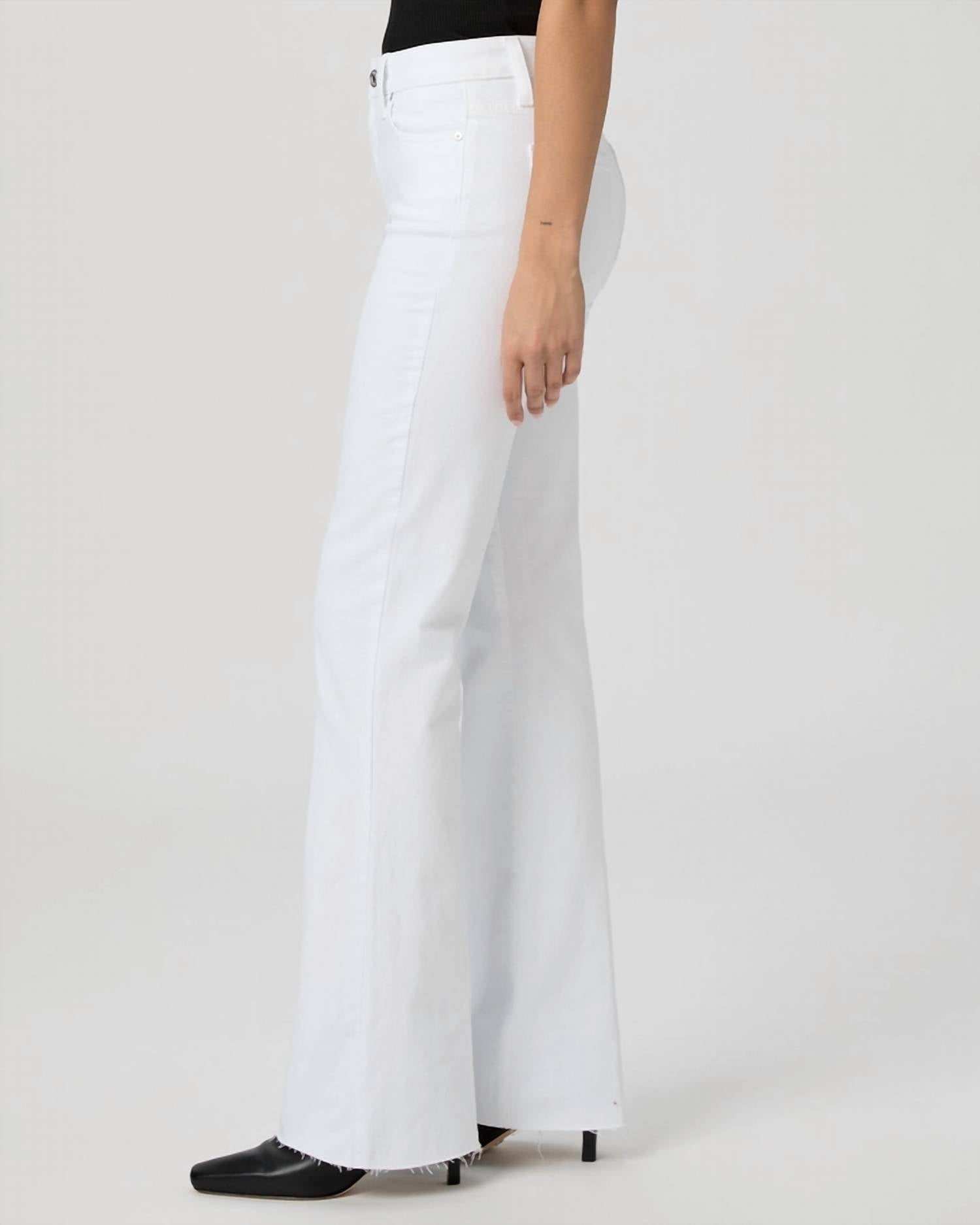 Paige - High Rise Laurel Canyon 32" Bootcut Jeans