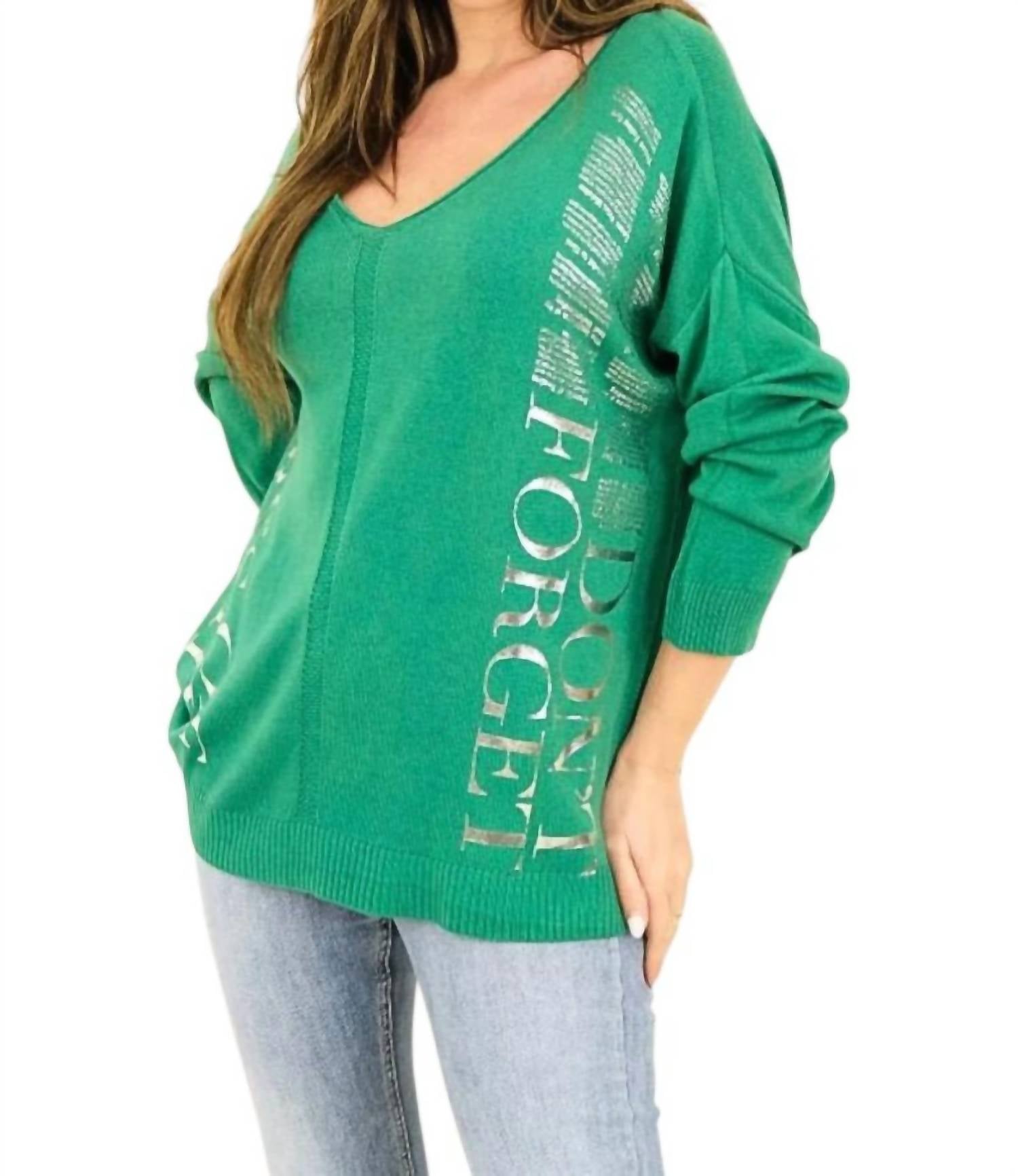 Capucine De Wulf - Arianna Pullover V-neck Knit Sweater