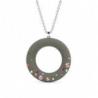 Gold & Honey - Women's Confetti Donut Necklace