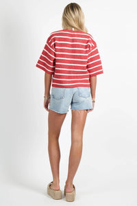 Aureum - Women's Kate Striped Cardigan