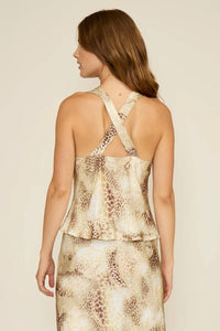 Lucy Paris - Melanie Cowl Neck Top