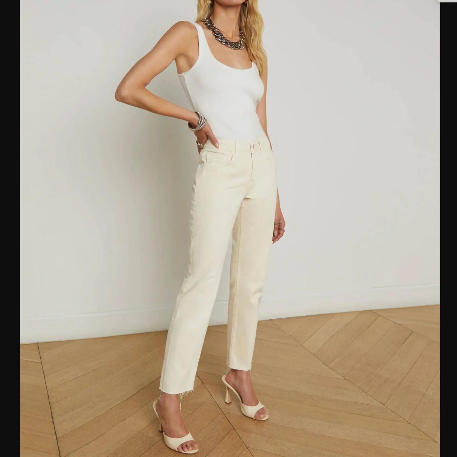 L'Agence - Milana Low-rise Stovepipe Jean