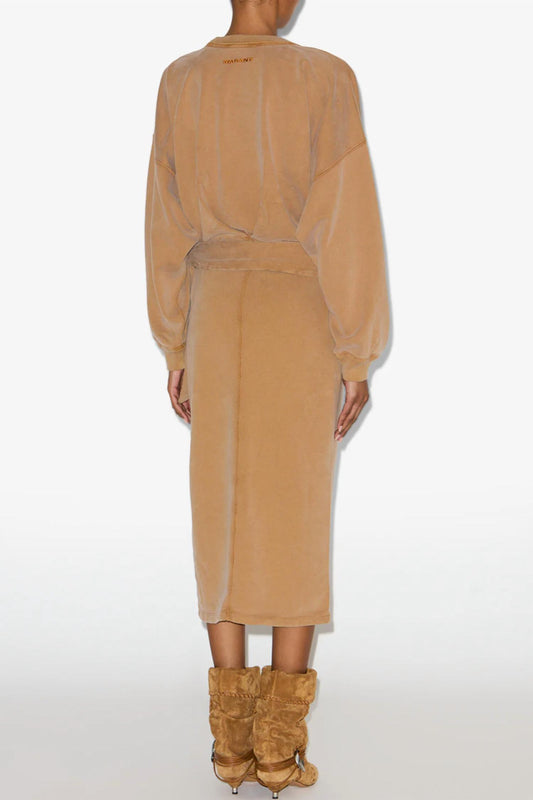 Isabel Marant - Sandrina Long Dropped Sleeve Dress