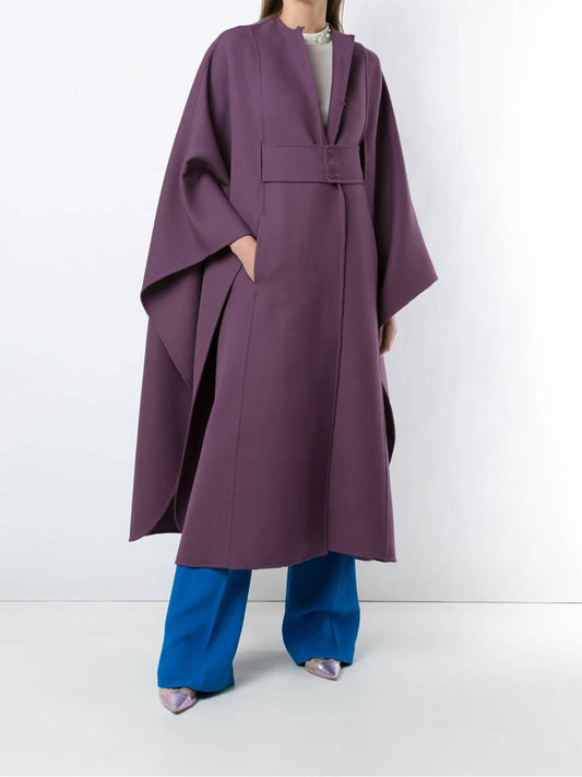 Valentino - Draped Mid-length Cape