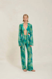 Devon Windsor - Patricia Long-sleeve Crop Top