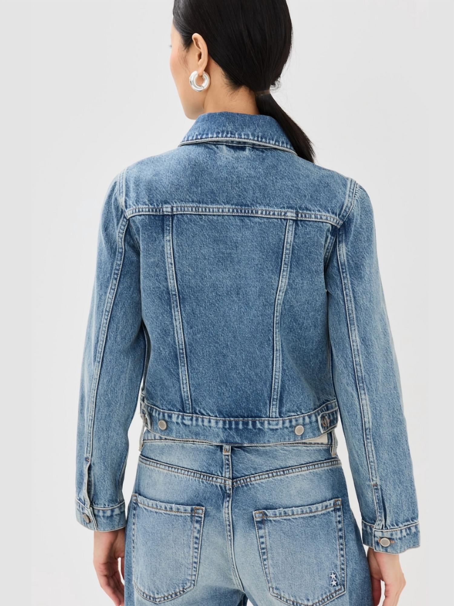 Good American - Shrunken Trucker Jacket