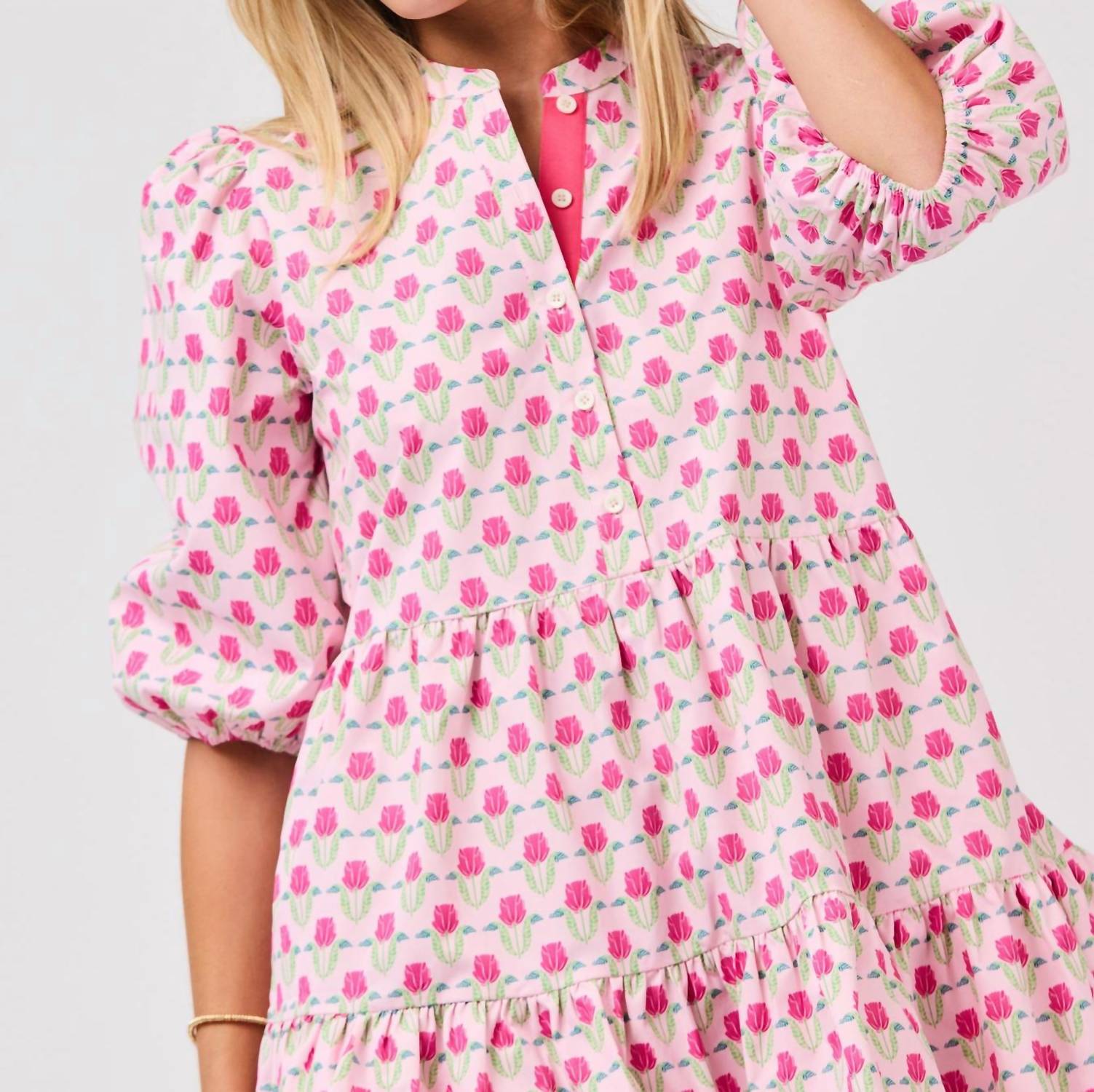 Mary Square - Mini Riley Flora Fanfare Dress