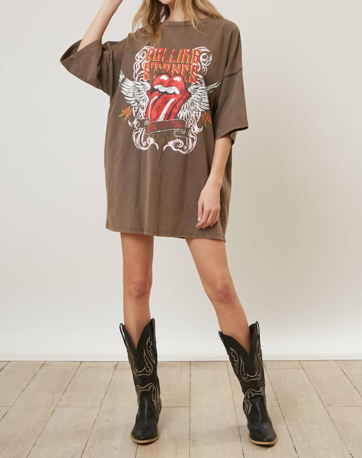 Fantastic Fawn - Rolling Stones Graphic T-shirt Dress