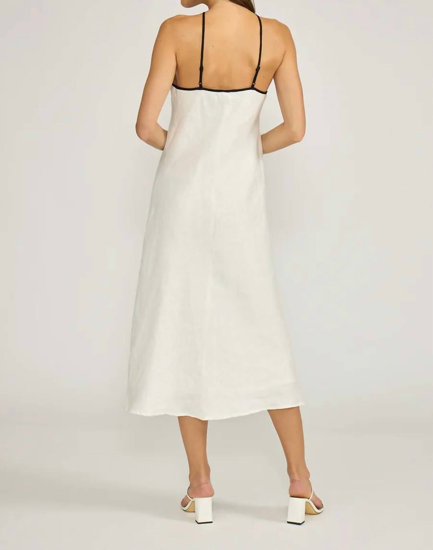 Lucy Paris - Grace Halter Midi Dress