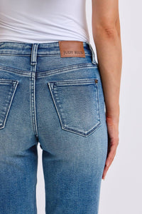 Judy Blue - Midrise Destroyed Dad Jeans
