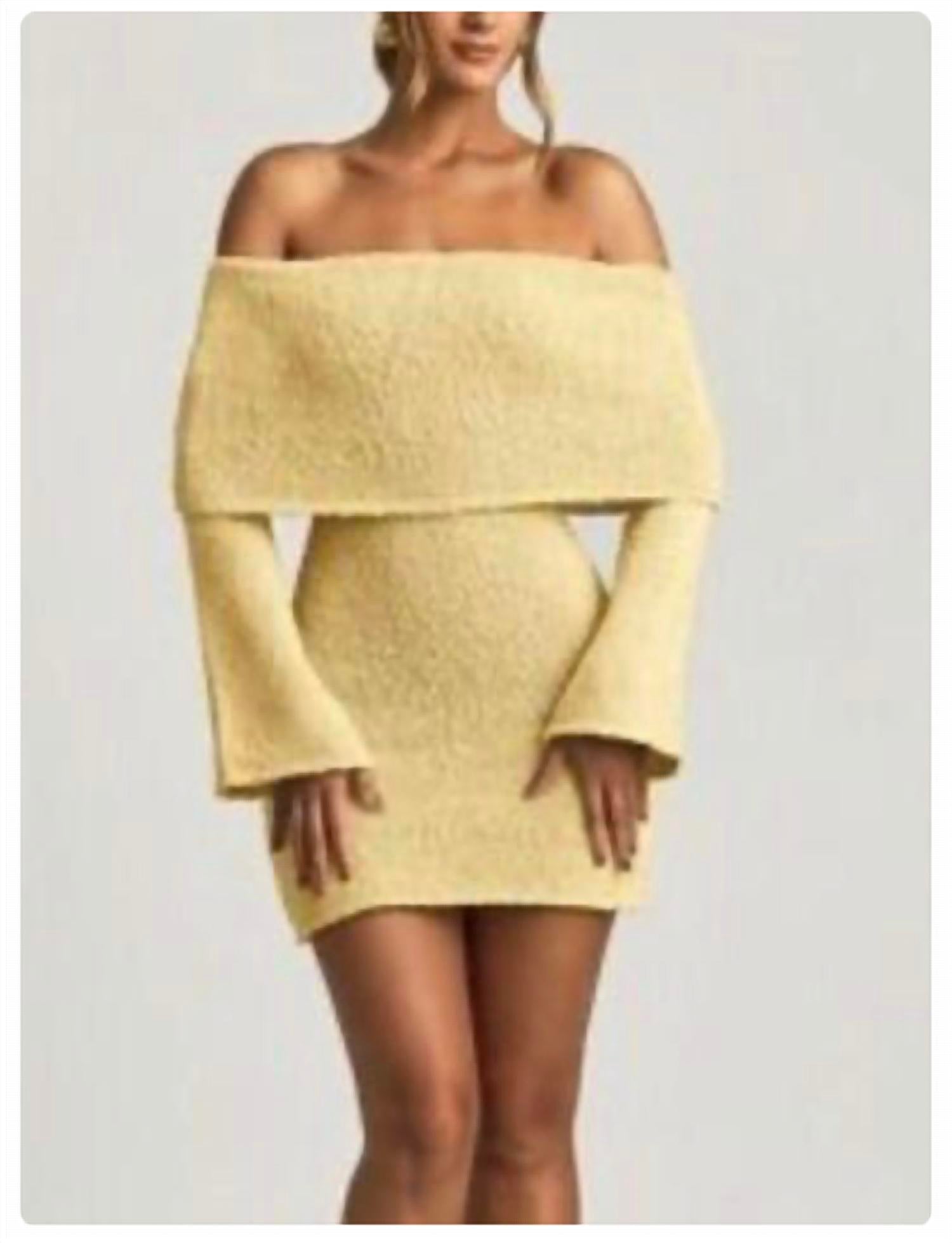 Oh Polly - Off-shoulder Mini Dress