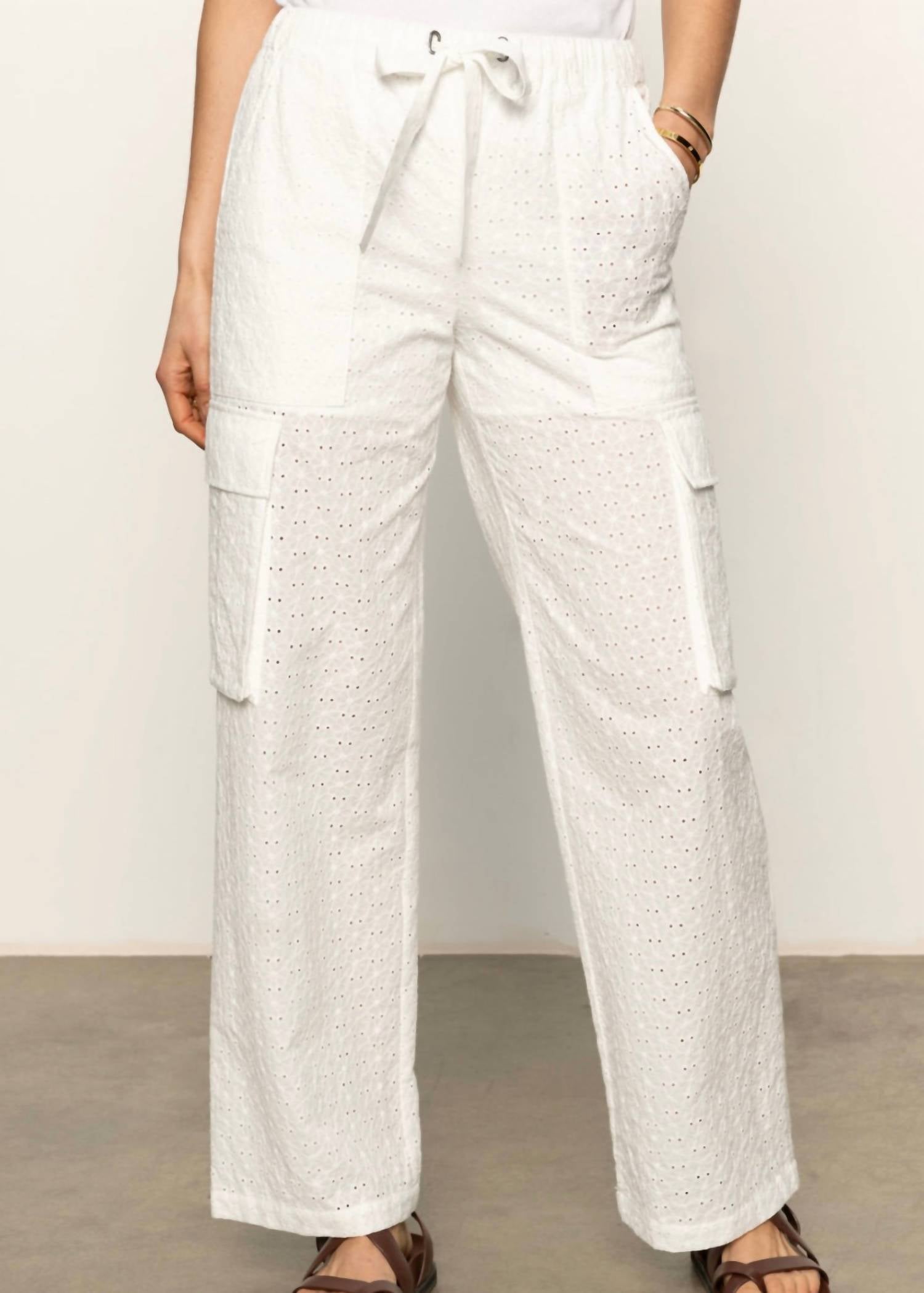 Sanctuary - Free Time Eyelet Pant