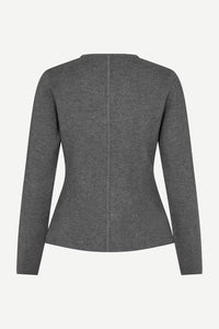 SAMSOE Salula Jacket in dark grey - women's jacket - view 4