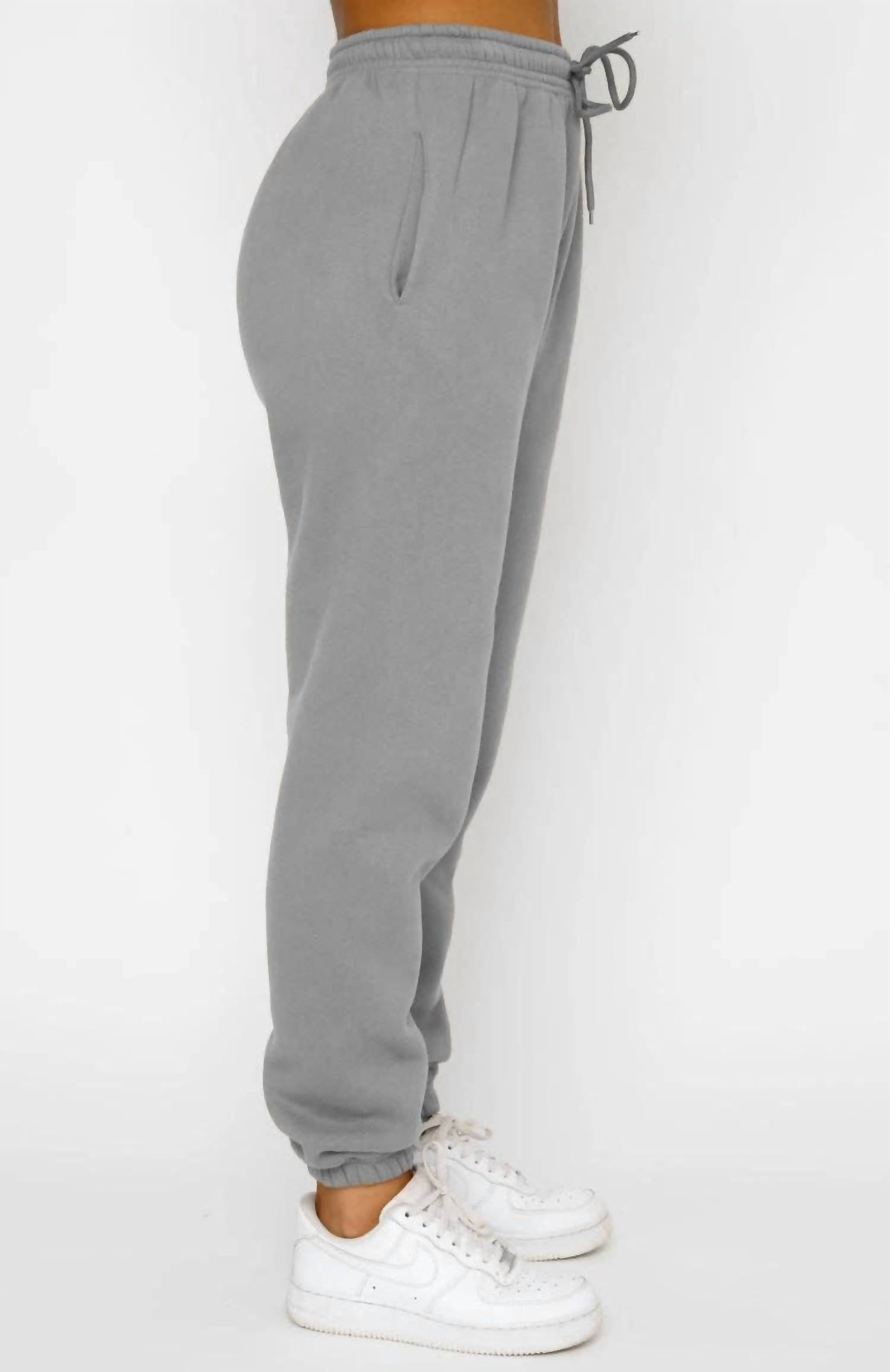 Sweetkama Living my Cozy Life Sweatsuit Sets in grey - women's sleepwear - view 4