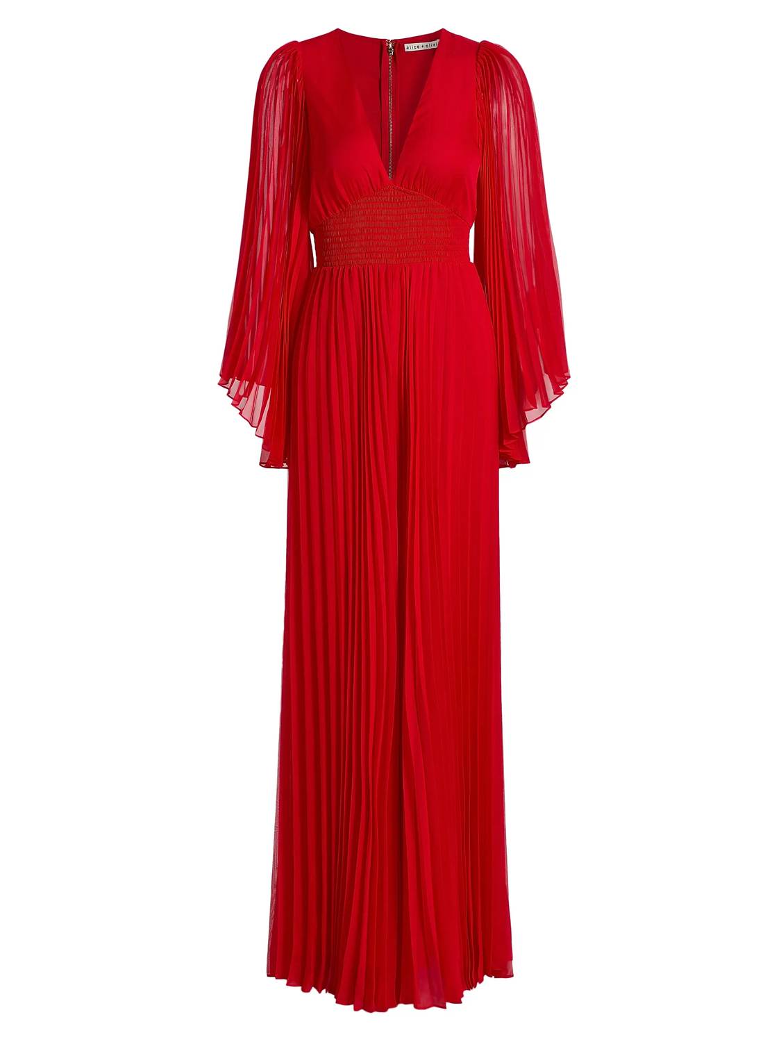 Alice + Olivia - Bennet Pleated Jumpsuit