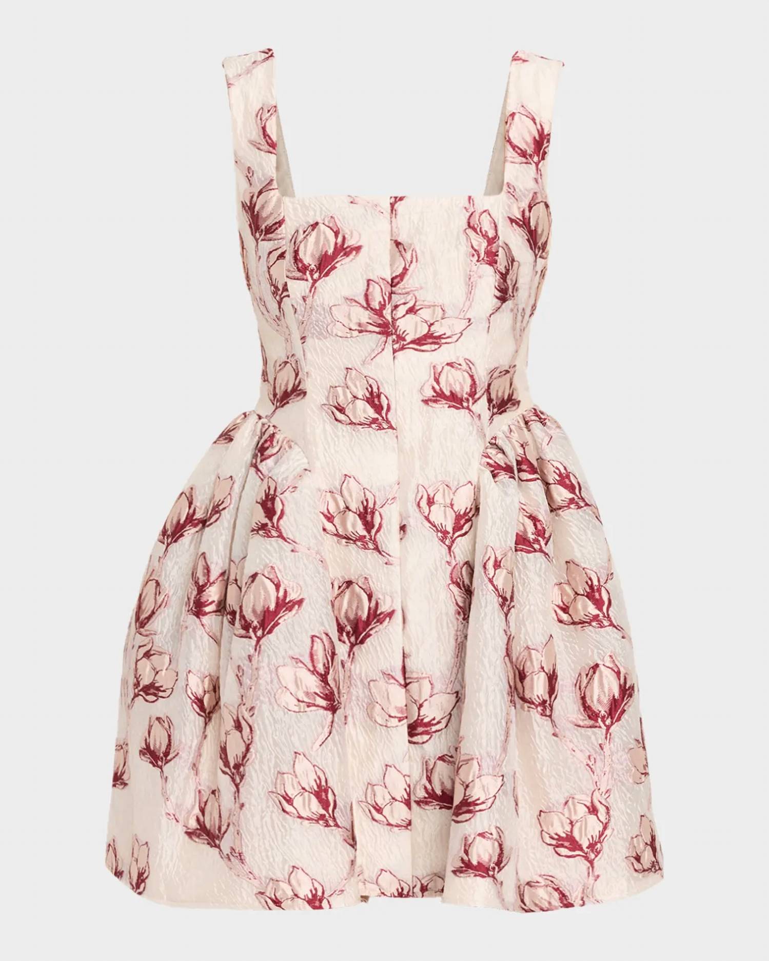 Milly - Erin Sleeveless Floral Mini Dress