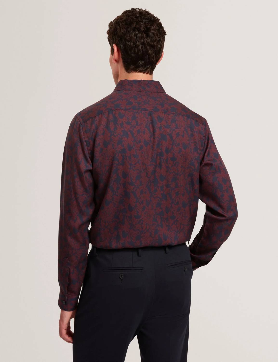 Ted Baker - Askelle Tonal Floral Print Shirt