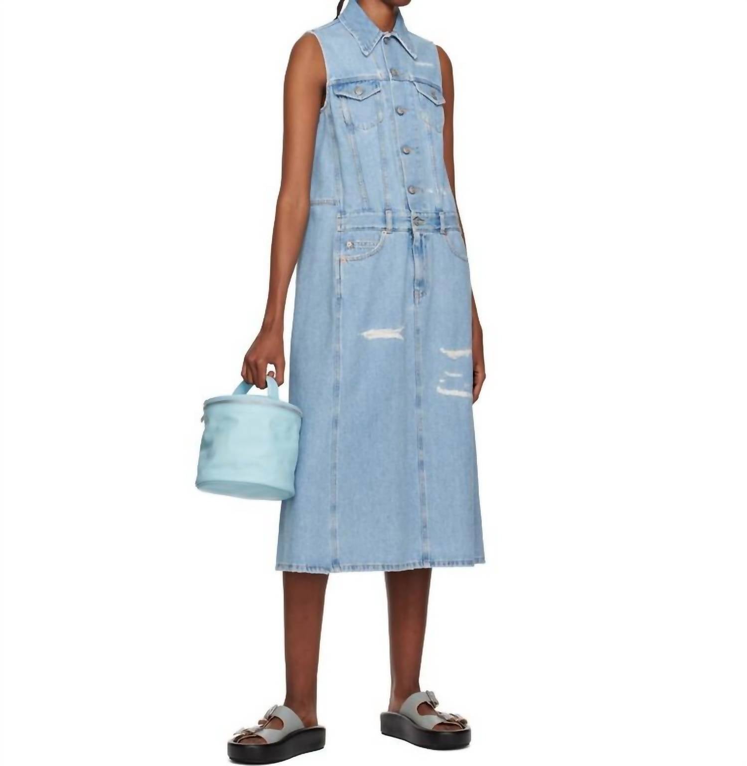 Maison Margiela - Sleeveless Denim Dress