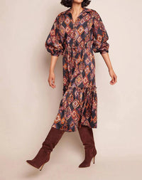 Cara Cara - Hutton print dress