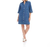 Karen Kane - Flare Sleeve Shirtdress