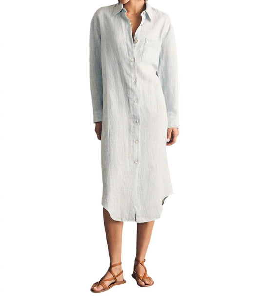 Faherty - LINEN LAGUNA MAXI DRESS