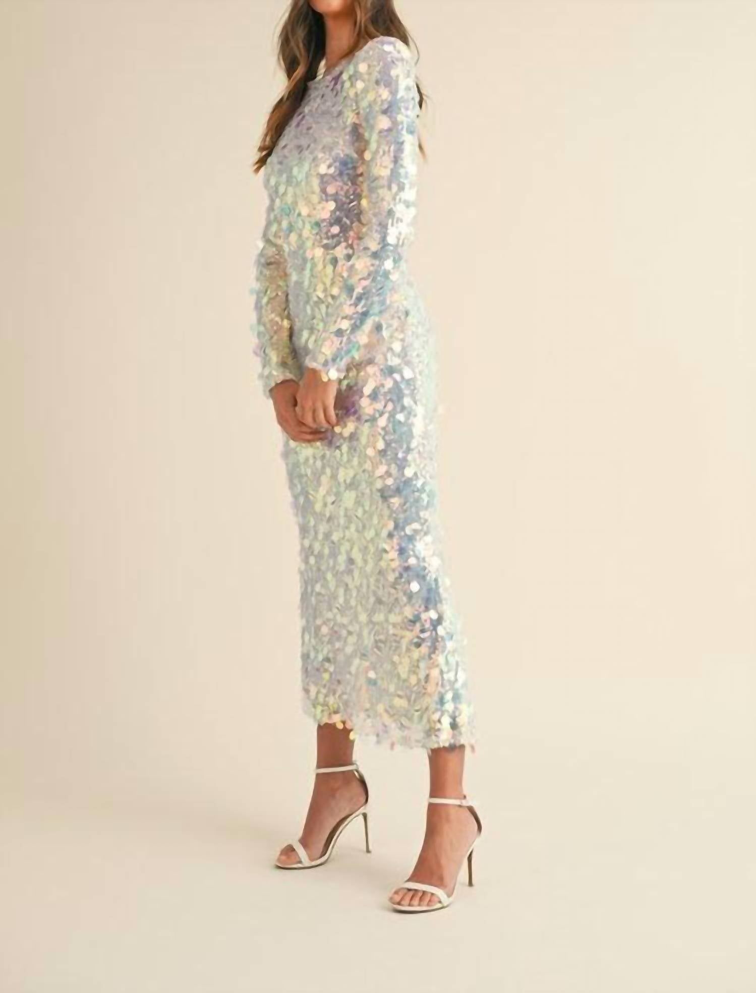 Mable - Adella Sequin Midi Dress