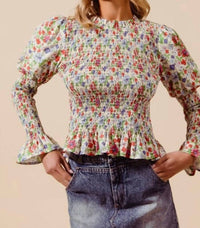 So Me - Felecity Floral Top