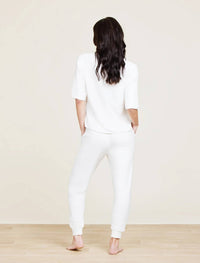Barefoot Dreams - Collared Short Sleeve Top