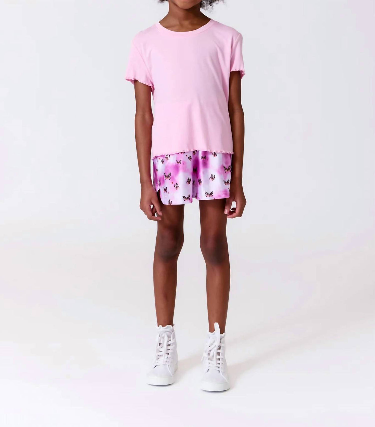 Terez - Girls Lettuce Edge Tee