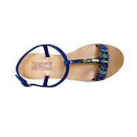 Salvatore Ferragamo - Women's Gelso Embellished T Strap Sandals