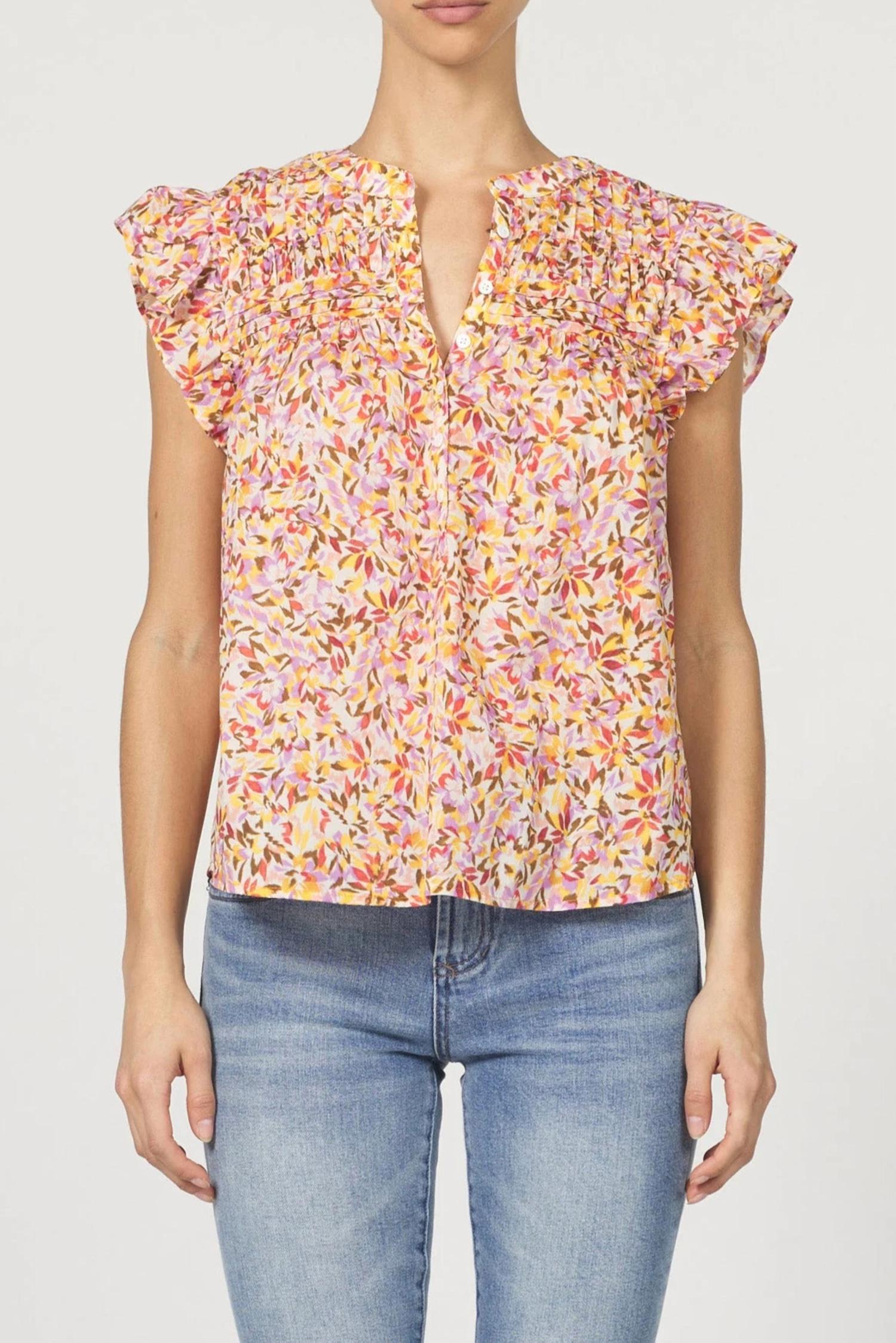 Dear John Denim - Rose Novelty Top