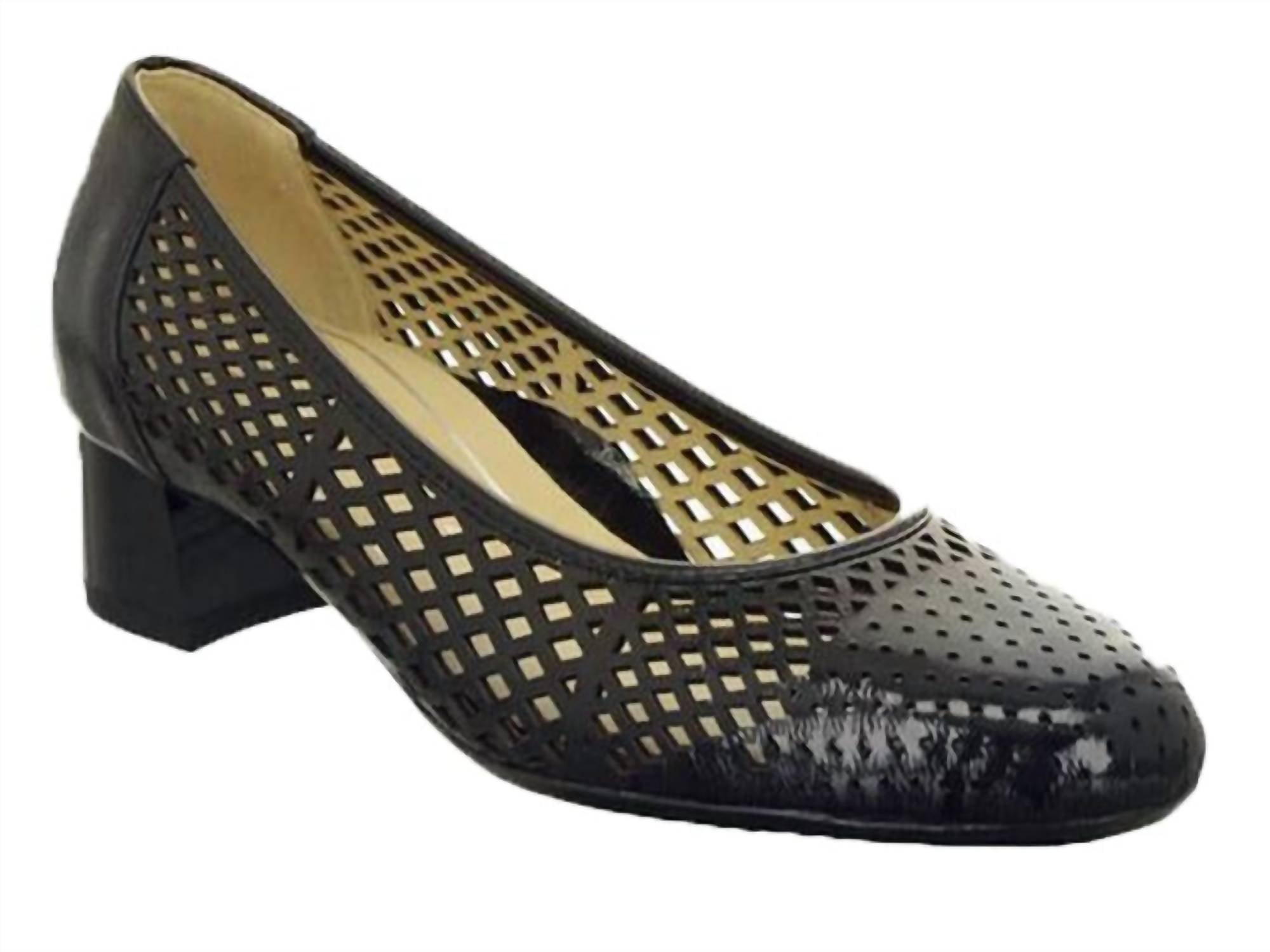 Ara Women's Vicenza Pumps in black - women's heels - detail view