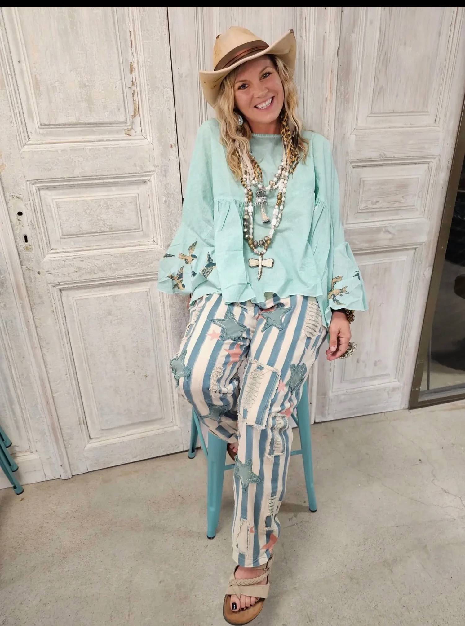 A Rare Bird - Stars & Stripes Pants