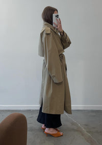 Collective - Oversized Cotton Trench Coat