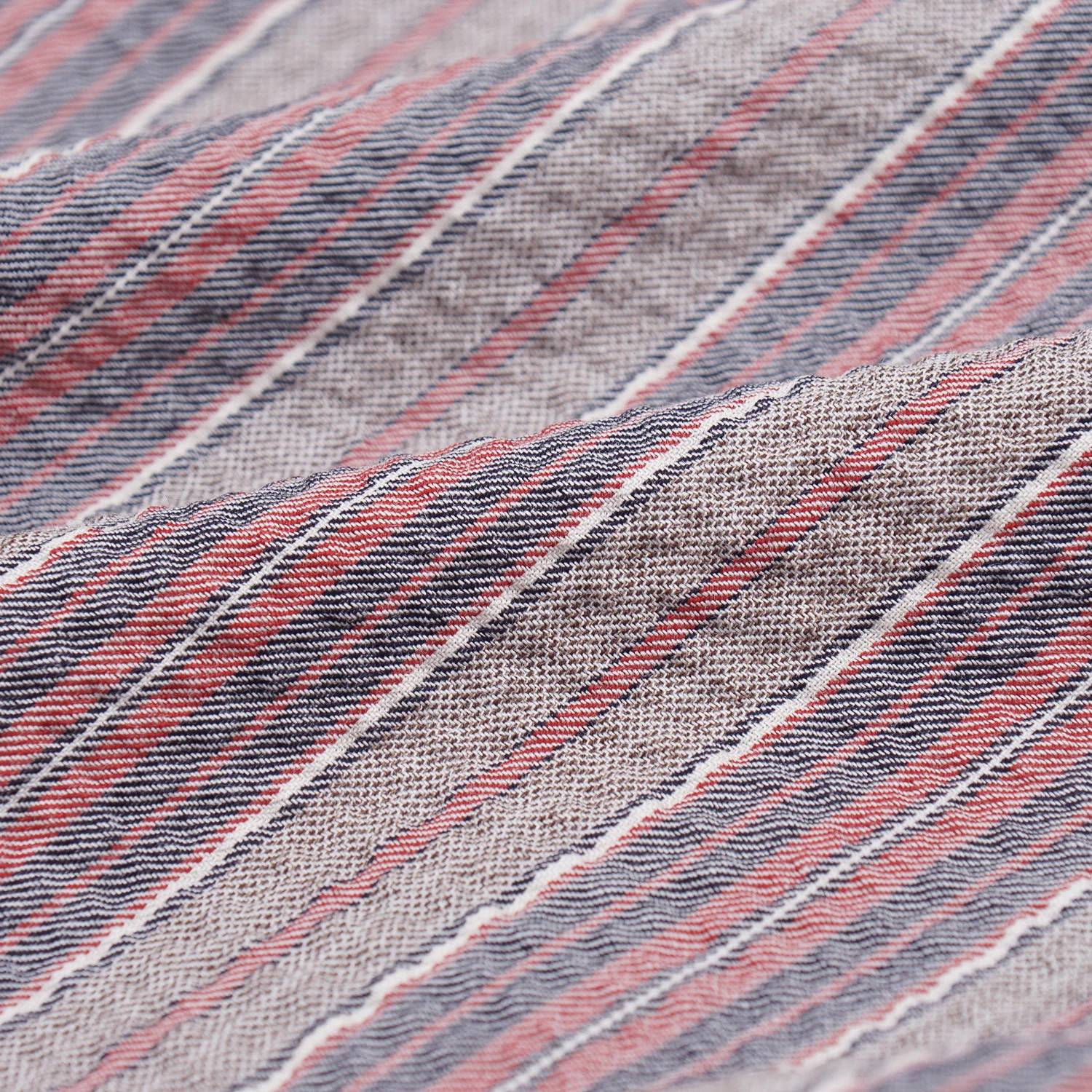 Luigi Borrelli Napoli - Men's Lightweight Seersucker Shirt