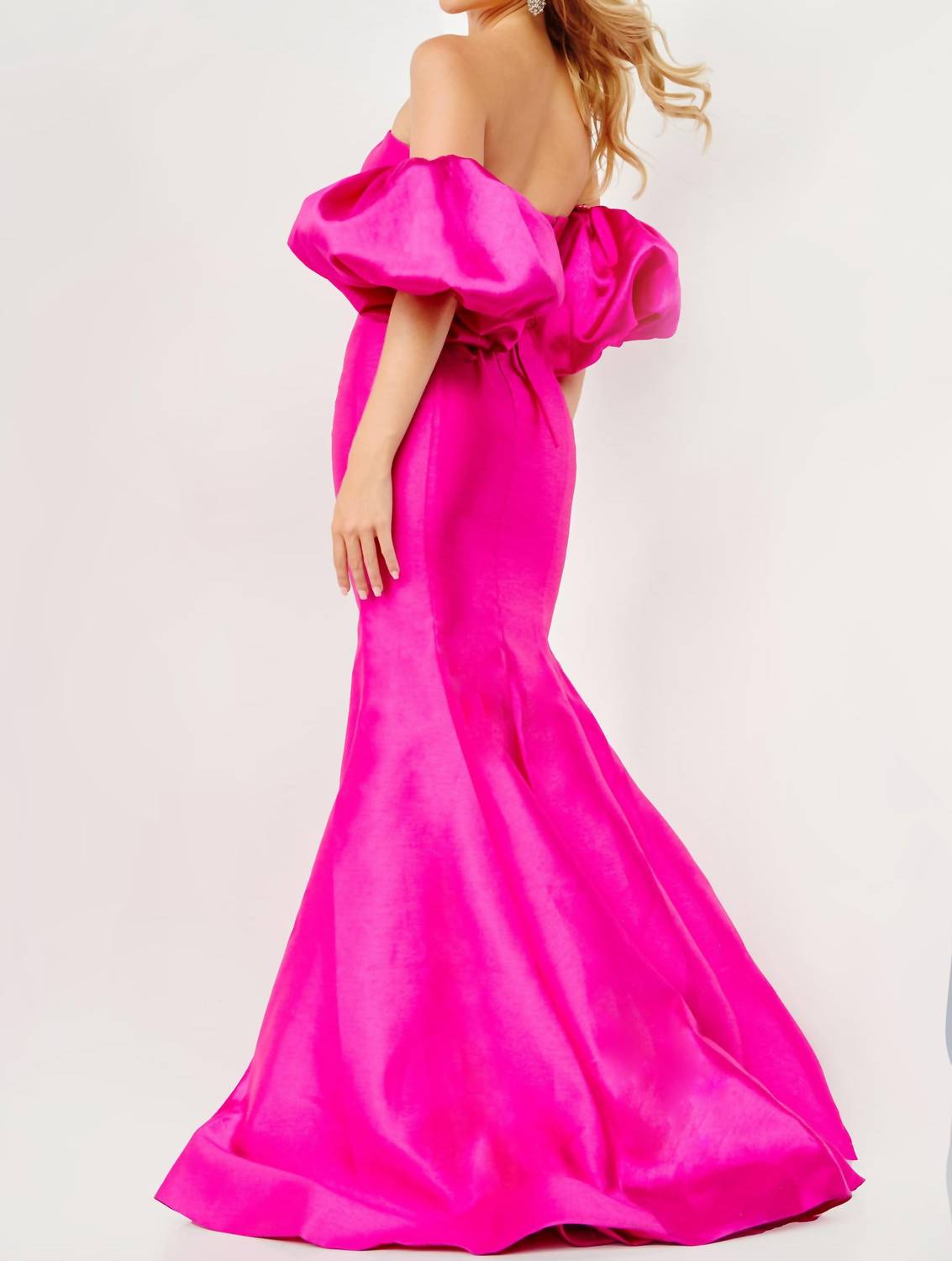 Jovani - Off The Shoulder Mermaid Prom Dress