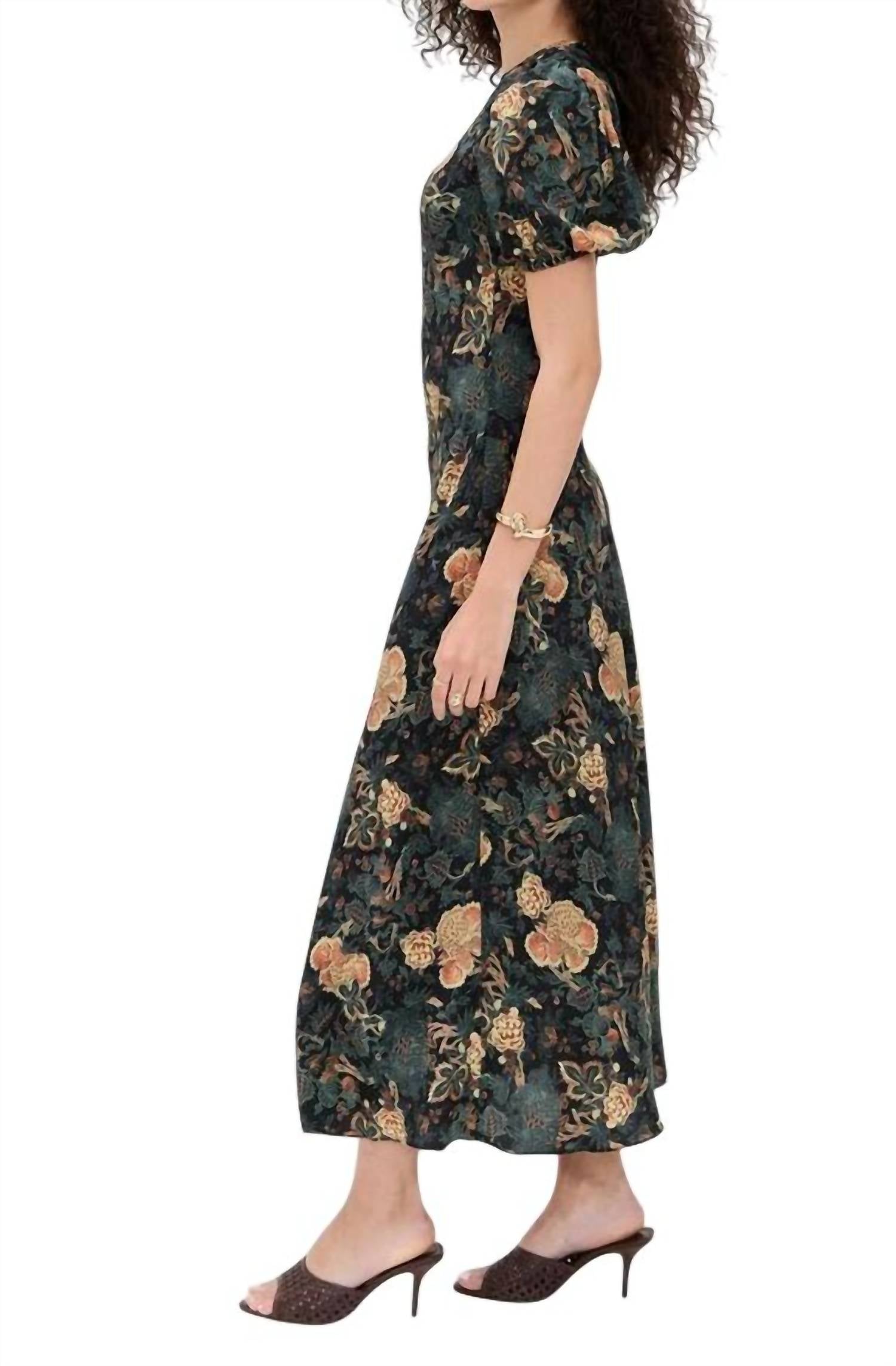 Ulla Johnson - Ines Puff Sleeve Midi Dress