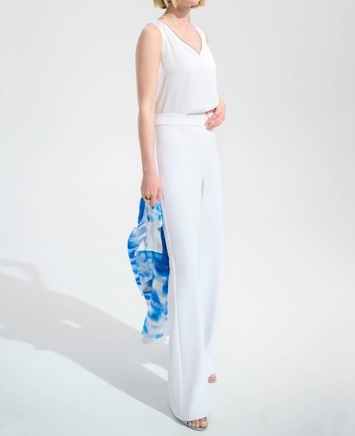 Joseph Ribkoff Wide-leg Pants in vanilla - women's pants