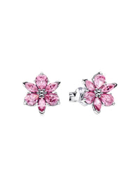 Pandora - Herbarium Sparkling Flower Stud Earrings