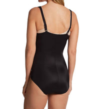 Miraclesuit Modern Miracle Torsette Bodybriefer in black - women's shirt - alternate view