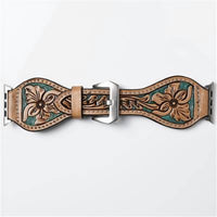 American Darling - Women's Leather Tooled Apple Watch Strap
