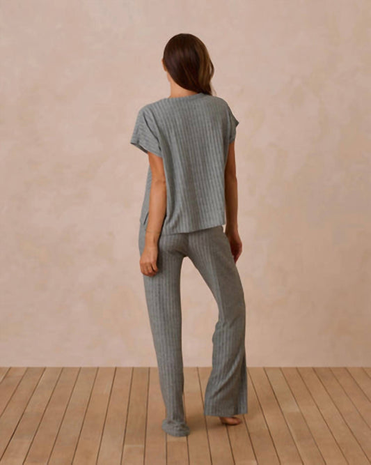 Rylee + Cru - Adult Cozy Cozy Knit Top And Pant Set