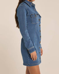 Z Supply - Candice Knit Denim Dress