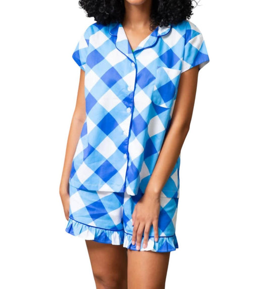 Jaye'S Studio - Ruffled Pajama Summer Set