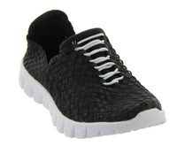 CC Resorts Women's Danielle Sneakers in black metallic white soles - women's sneaker
