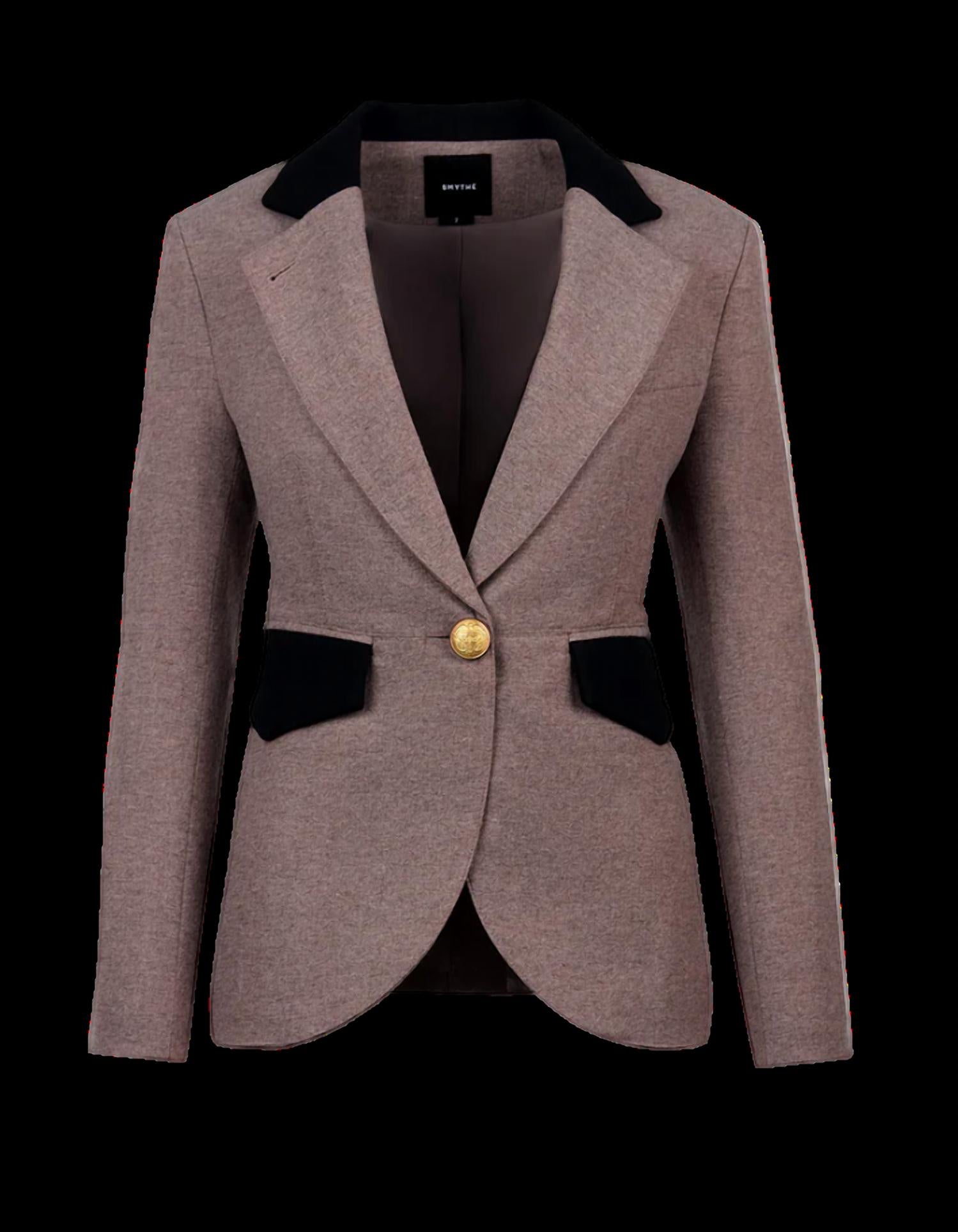 Smythe - Blocked Seamed Blazer