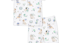 Angel Dear - Kids Country Club Dogs Short Sleeve Pajama Set